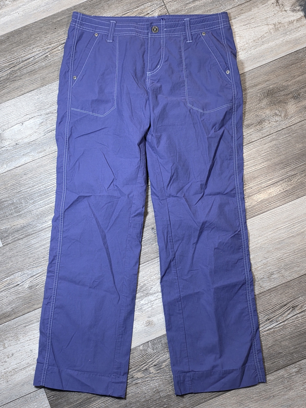 Kuhl Women's Splash Straight Leg Cargo Hiking Pants Sz 10 SHORT *EUC